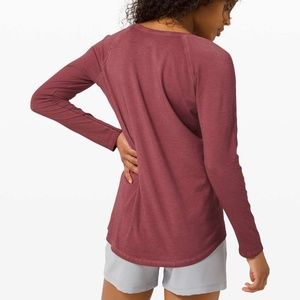 Lululemon Emerald Long Sleeve Wash